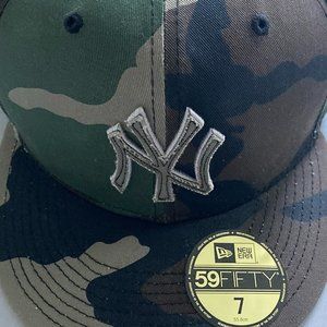 Mens New Era MLB Authentic 59Fifty 5950 Fitted - New York Yankees